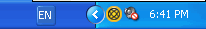 picture of language menu Windows